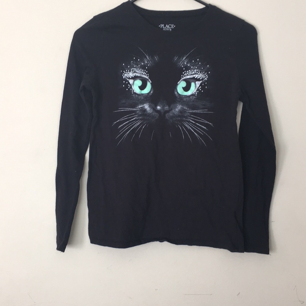 Children’s Place cat shirt size xxl/16